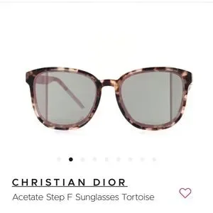 Dior Women\'s DIORSTEP R2 3Y6 Sunglasses, Pink (Havana Rose/Gryrsgd Arml St) Vintage Christian Dior YOUR DIOR 2 Pink Sunglasses Y2K  main image 3